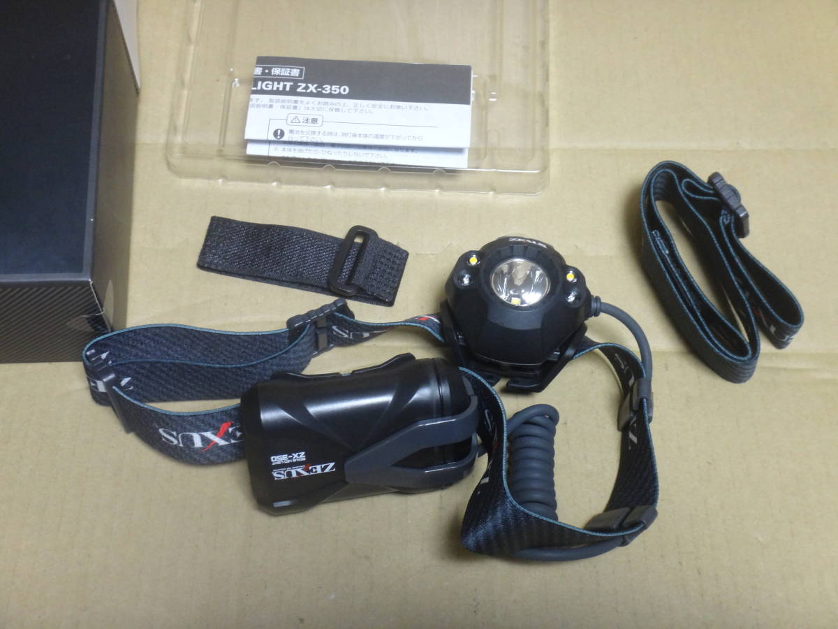 ZEXUS ゼクサス ZX-350 ヘッドライト 新品_画像8