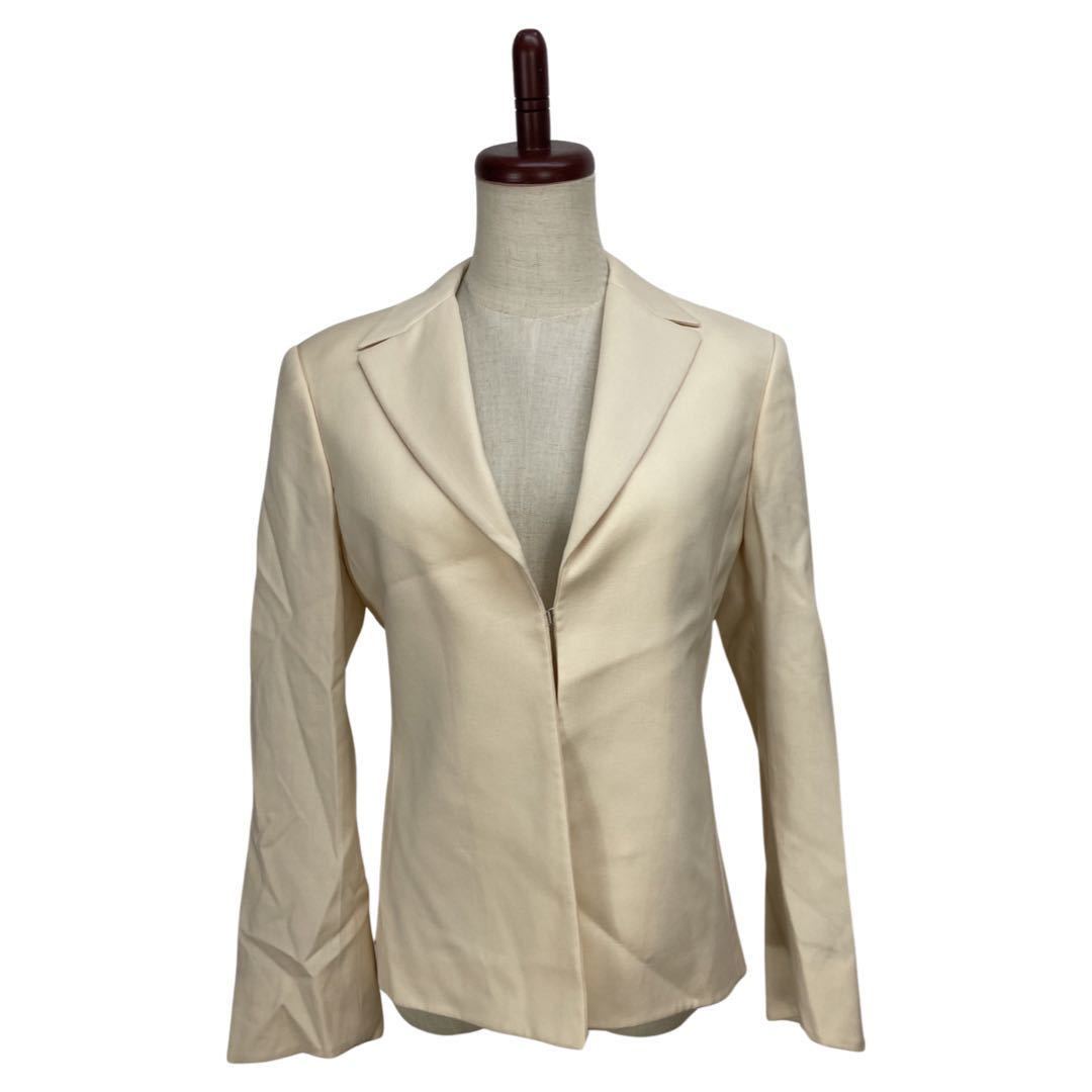 Vintage Gianni VERSACE Vintage Gianni Versace lady's cream white jacket blaser outer garment 