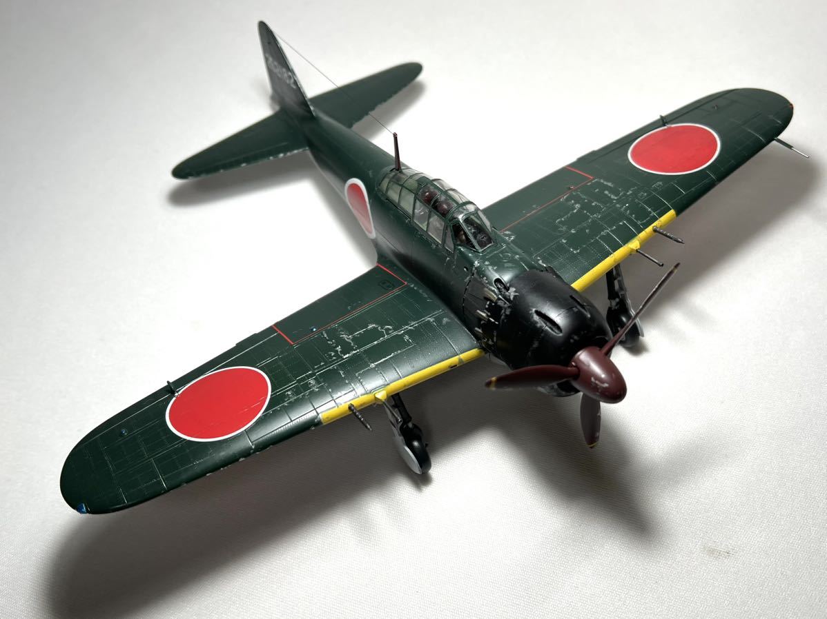 Yahoo!オークション - 三菱 零戦五二型丙 '岩本徹三少尉搭乗機'1 Yahoo!オークション - 三菱 零戦五二型丙 '岩本徹三少尉搭乗機'1