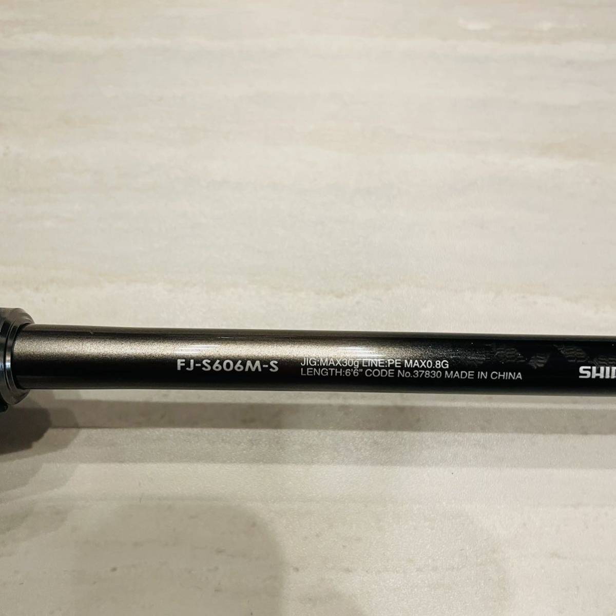 SHIMANO シマノ ソアレci4+ FJ-S606M-S ボートアジング バチコン フラッシングジャーク ディープアジング 美品_画像3