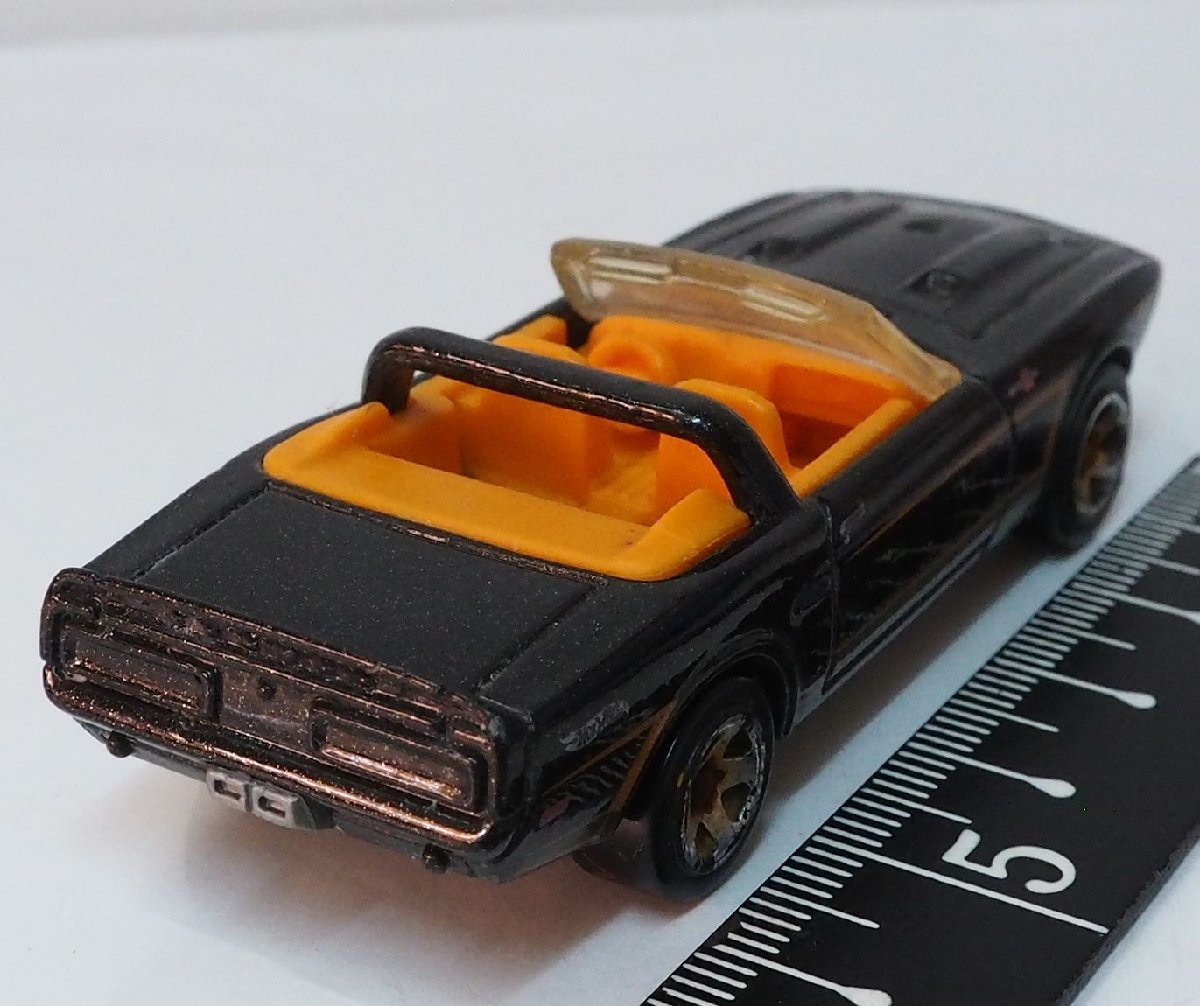 Hot Wheels【1969 Shelby GT500 シェルビー 黒ブラック】ミニカー■ホットウィール MATTEL マテル【中古】送料込_画像３
