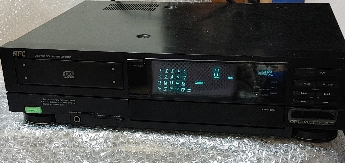 NEC CDプレイヤー CD-830DS