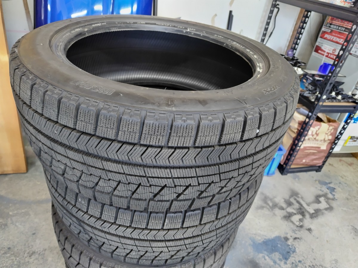 【スタッドレスタイヤ】ブリヂストン VRX 235/45R17 4本セット バリ溝 WRX STI GDB GRB GVB VAB BLIZZAK VRX ドリケツなど 手渡しOK_画像5