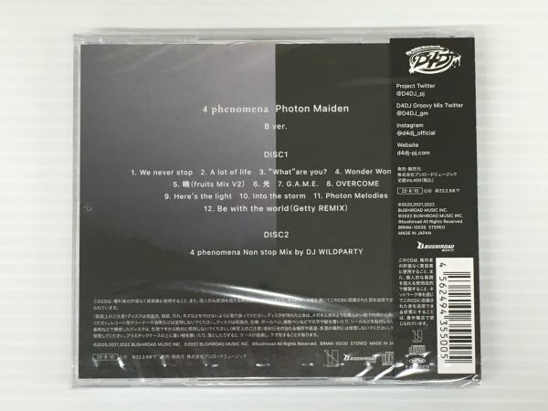 K18-301-0215-053【未開封】ブシロード D4DJ Photon Maiden 1st Album「4 phenomena」A/B ver.+1st LIVE「First Contact」Blu-ray_画像7