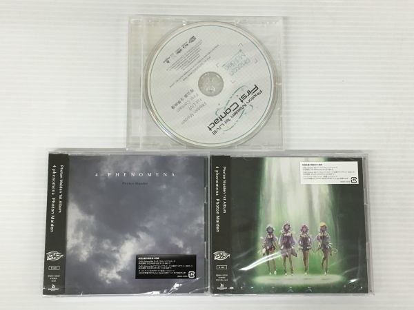 K18-301-0215-053【未開封】ブシロード D4DJ Photon Maiden 1st Album「4 phenomena」A/B ver.+1st LIVE「First Contact」Blu-ray_画像1