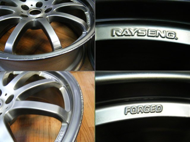 IB-110 日産純正 フーガ RAYS MONOBLOCK FORGED 19×8.5J 5H-114.3 +50 (2本) NISSAN 鍛造 軽量 送料は全国一律3300円 離島を除く_画像10