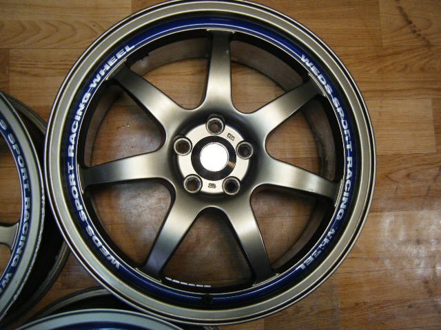 IB-119 ウェッズスポーツ WEDS SPORT 17×7.5J 5H-100 +45 (4本) 送料は全国一律6600円 離島を除く_画像2