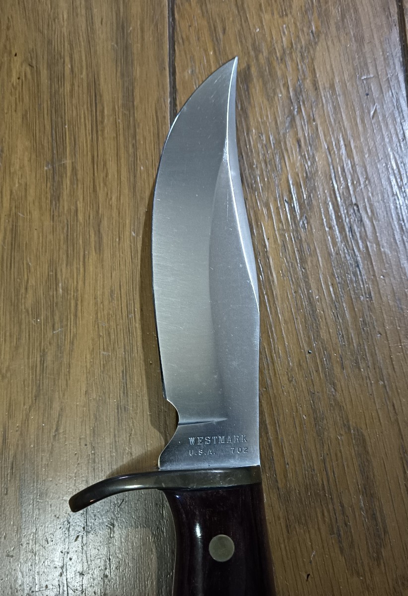 ウエスタンナイフ USA 702 新品 未使用 シースナイフ アウトドアの画像6