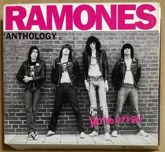 CD★RAMONES 「ANTHOLOGY - HEY HO LET'S GO!」　ラモーンズ、2枚組、ベスト盤_画像1