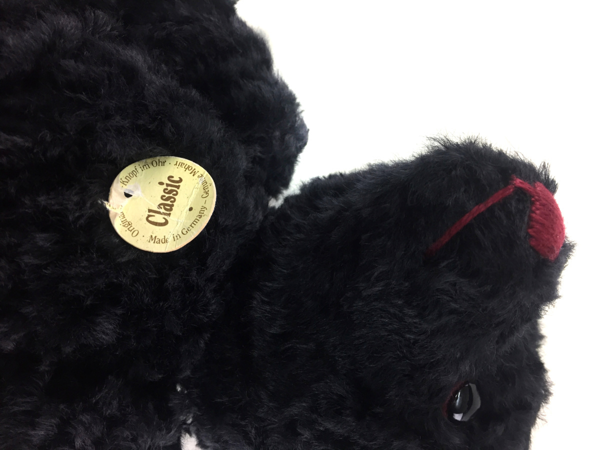 [ редкий ]Steiffshu type 005985 плюшевый мишка мягкая игрушка медведь чёрный черный черный Bear 5985 плюшевый мишка 