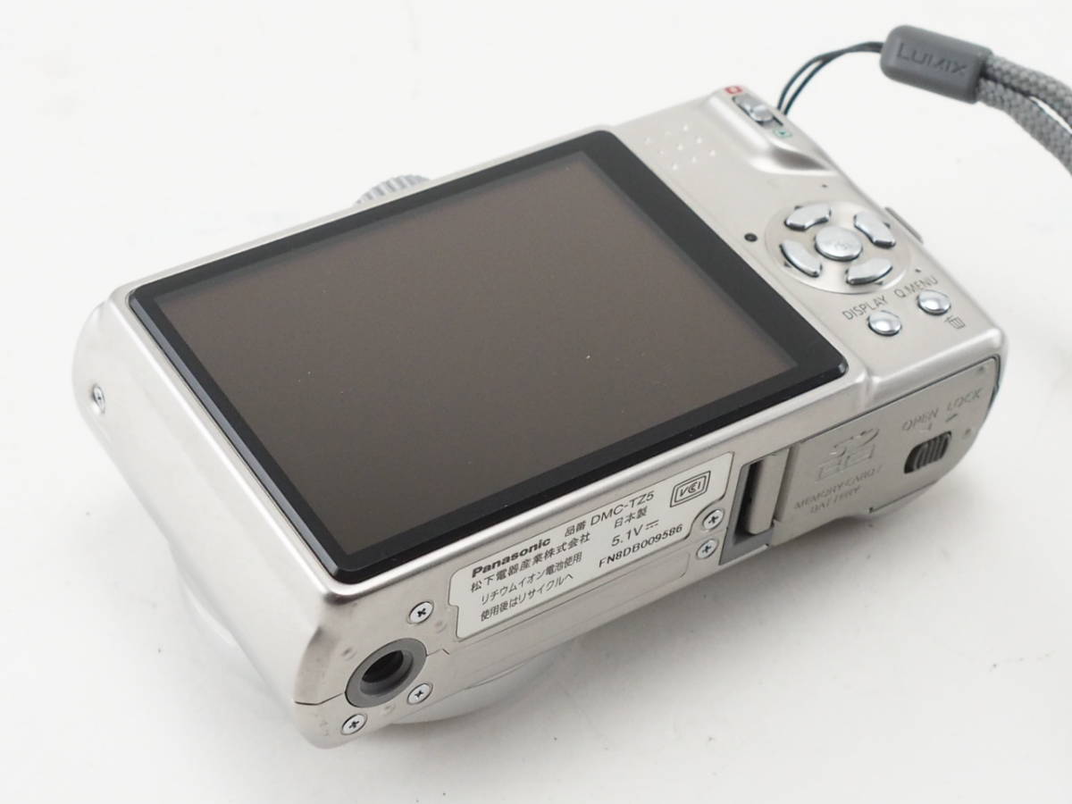 ★実用品★ パナソニック PANASONIC DMC-TZ5 ★DMW-BCD10 純正バッテリー付属 #TA3218_画像3