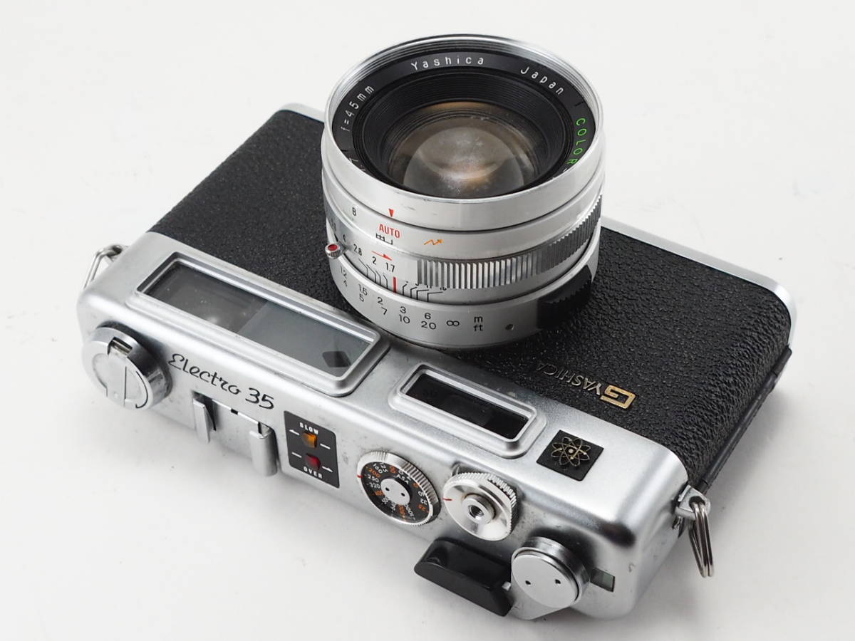 ★訳あり実用品★ ヤシカ YASHICA ELECTRO 35 GS ★シャッターOK! 時々OVER、SLOW点灯 #TA3169の画像3