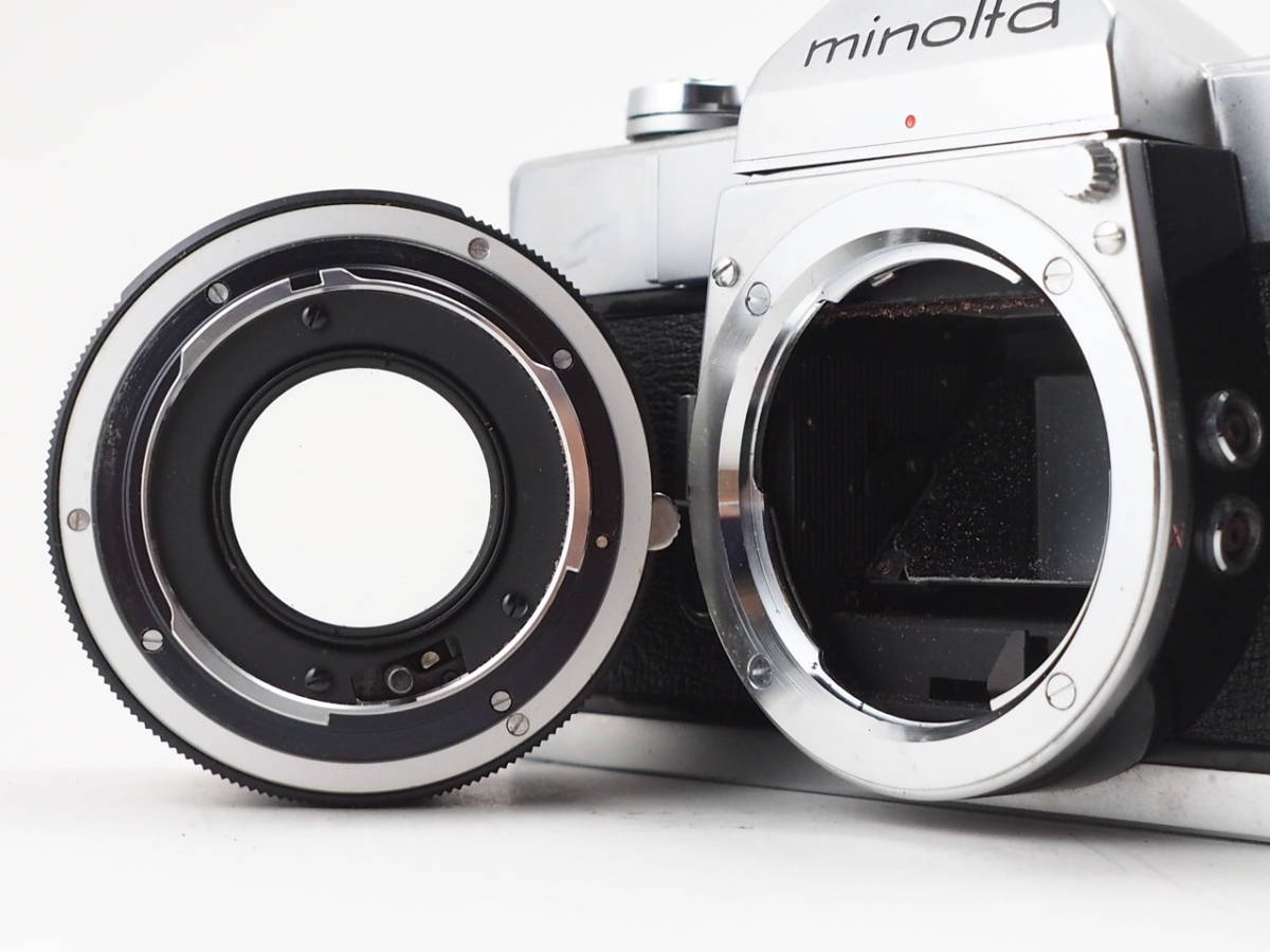 ★訳あり実用品★ ミノルタ MINOLTA SR-1 ボディ 55mm レンズセット ★シャッターOK！ #TA3200の画像5