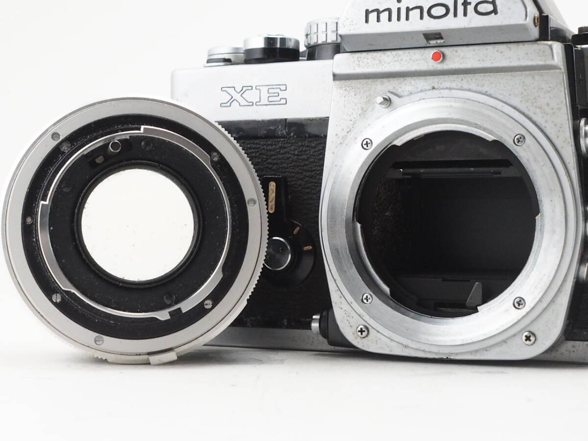 ★訳あり大特価★ ミノルタ MINOLTA XE ボディ 55mm 単焦点レンズセット #TA3399_画像5