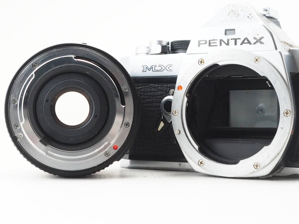 ★訳あり実用品★ ペンタックス PENTAX MX ボディ SIGMA 28mm F2.8 単焦点レンズセット★シャッターOK！ #TA3409_画像5