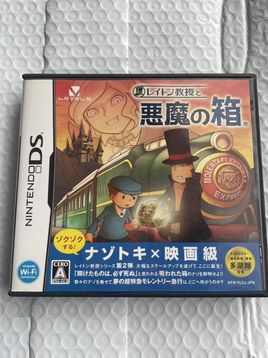 レイトン教授と悪魔の箱 DS DSソフト_画像1