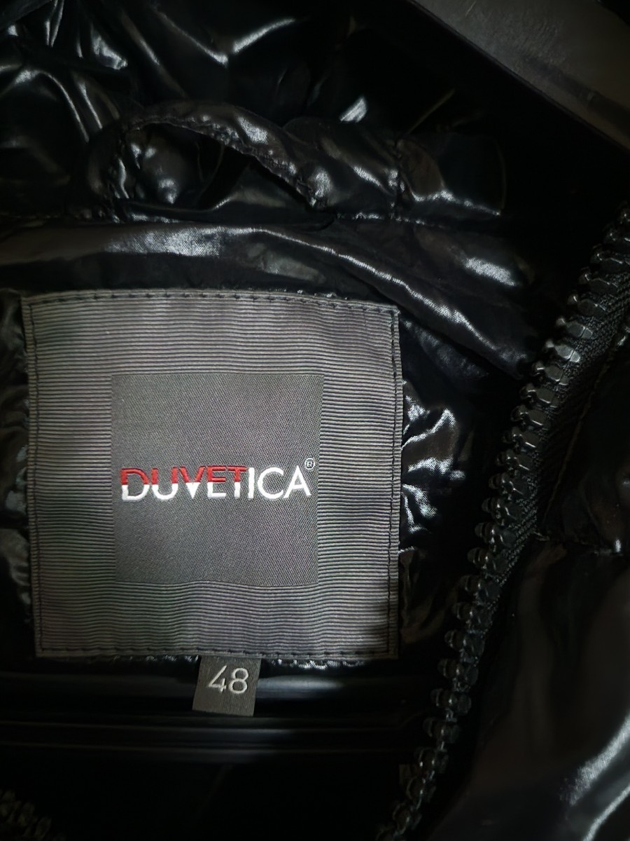 DUVETICA デュベティカ DIONISIO DOWN VEST ディオニシオ ダウンベスト ナイロン 48　ブラック_画像3