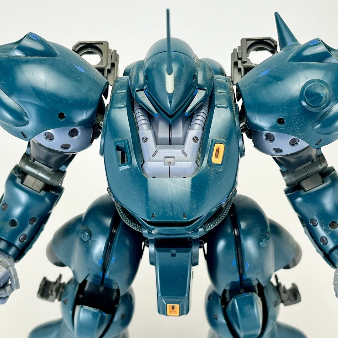 【箱なし・組み立て済み・一部塗装】MG 1/100 MS-18E ケンプファー 胸部パーツ一部欠品の画像8