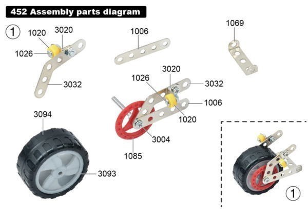 挑戦者求む！ MOTORCYCLE 205pcs 手作りブロック オートバイ バイク 工具付き 模型 組み立て おもちゃ MOTORCYCLE_画像5