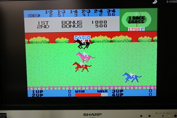MSX 大障害競馬 CASIO カシオ レトロゲーム カートリッジ ROMソフト　_画像1
