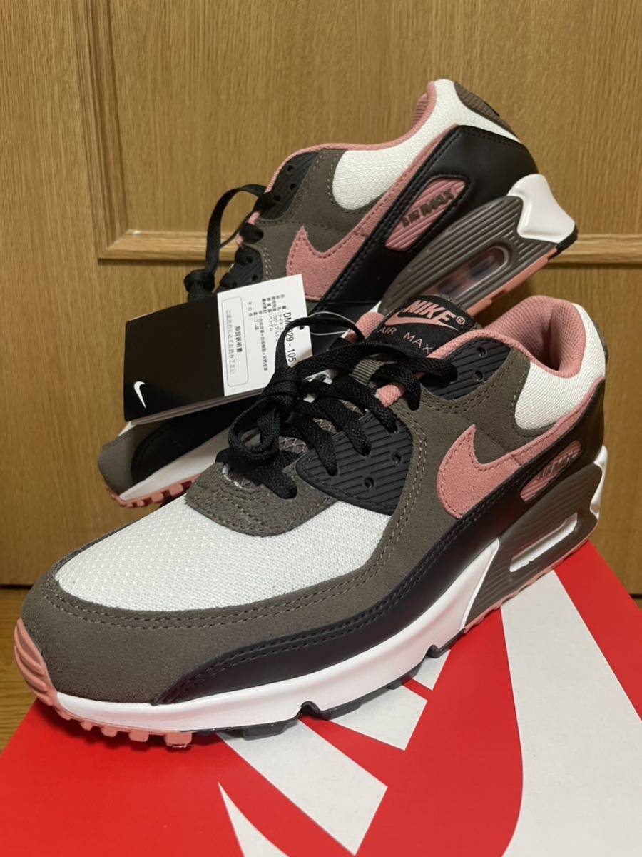 【未使用】NIKE AIR MAX 90 ナイキ エア マックス 90 白茶 DM0029-105 28cm_画像1