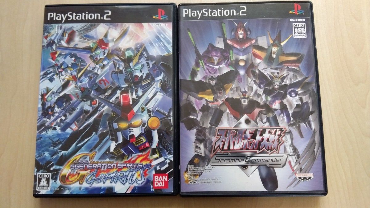 PS2ソフト  スーパーロボット大戦+SDガンダム