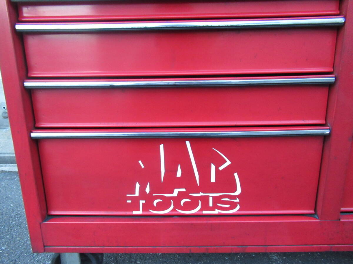 MAC TOOLS Racing マックツール レーシング ロールキャブ キャビネット 赤 カギあり 管理6MS0213Aの画像3