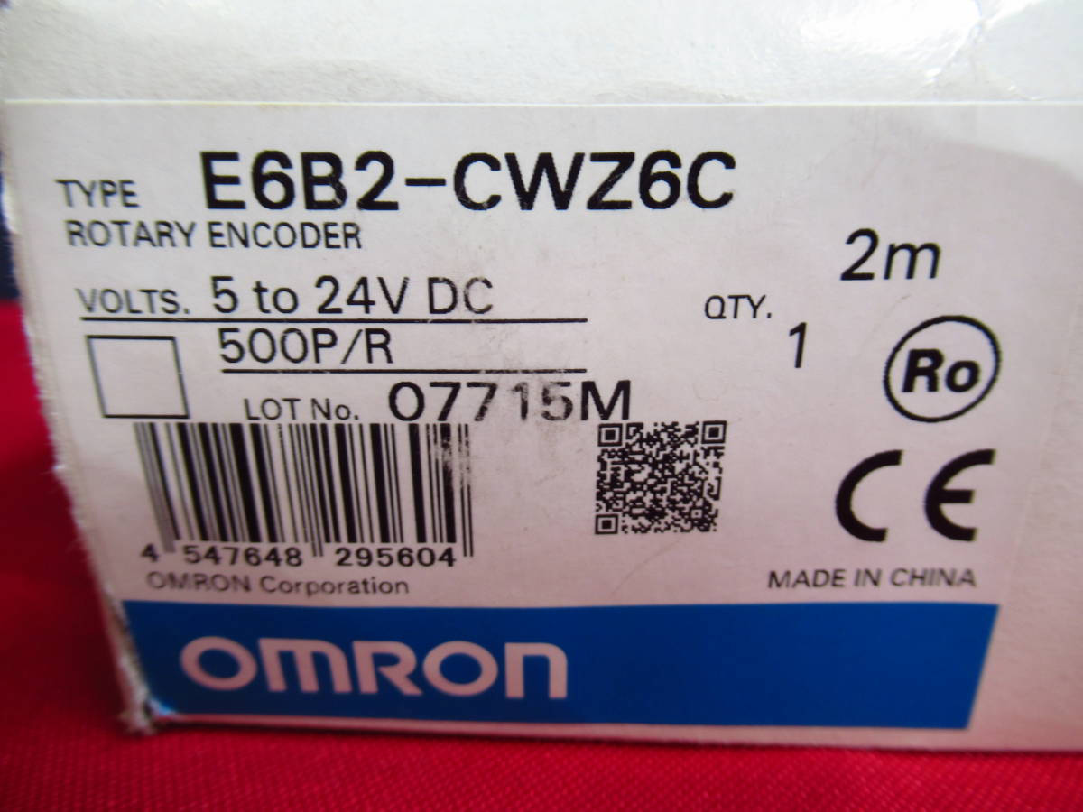 OMRON オムロン E6B2-CWZ6C 500P/R 2M ロータリーエンコーダ 管理6rc0216A29_画像7