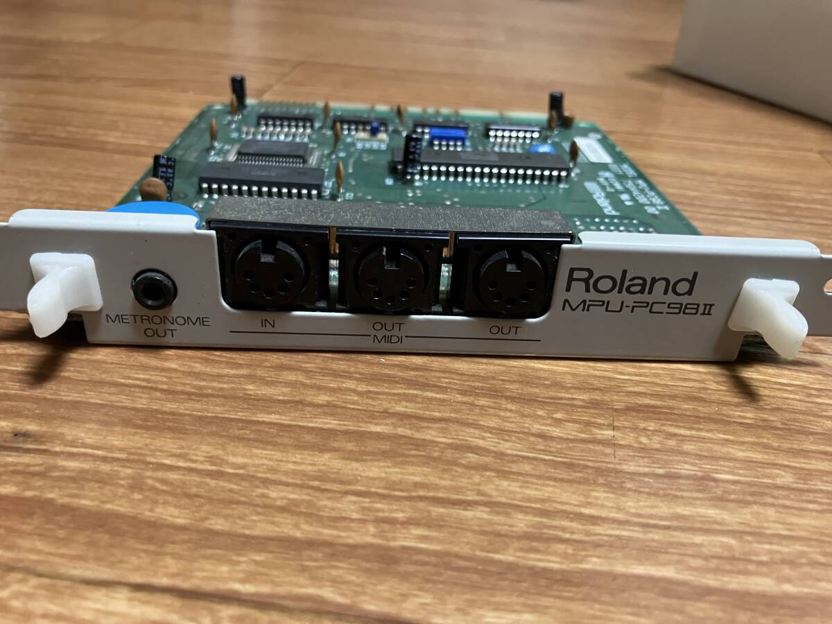 Roland MPU-PC98II MIDI音源とPC-98を接続する拡張ボード_画像1