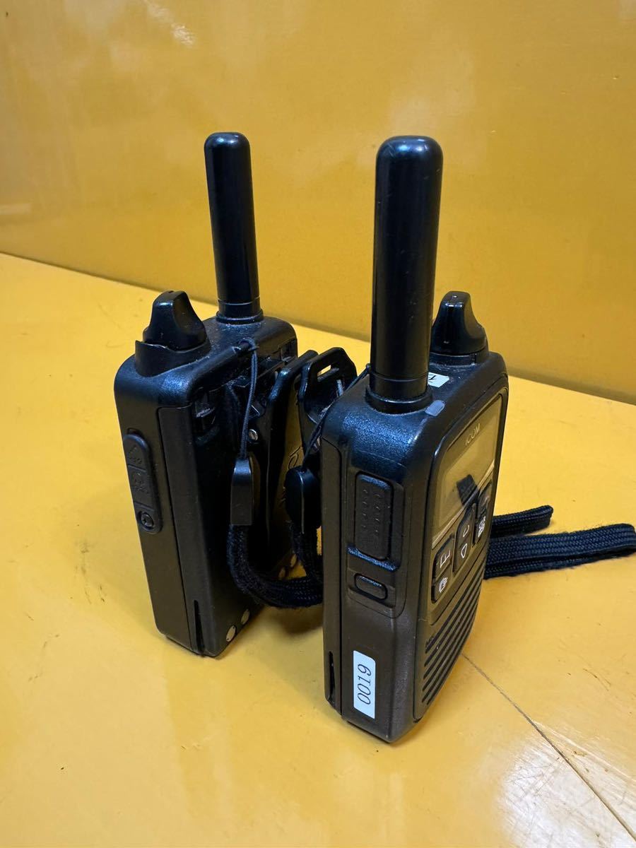 アイコム ICOM IP100H 無線機 トランシーバー /2 台セット / 小型無線 /_画像4