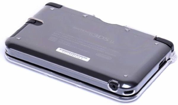 『即決』新品 任天堂 Nintendo 旧 3DSLL クリスタル クリア ハード ケース キズ防止 フルプロテクトカバー ニンテンドー G209_画像4