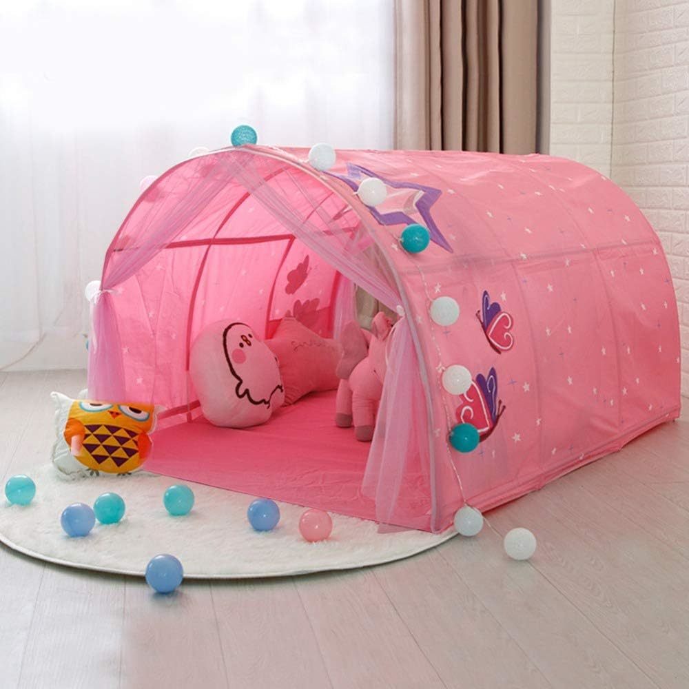  for children bed tent Play house Kids Play tent part shop. interior tunnel tent bed turning-over prevention 