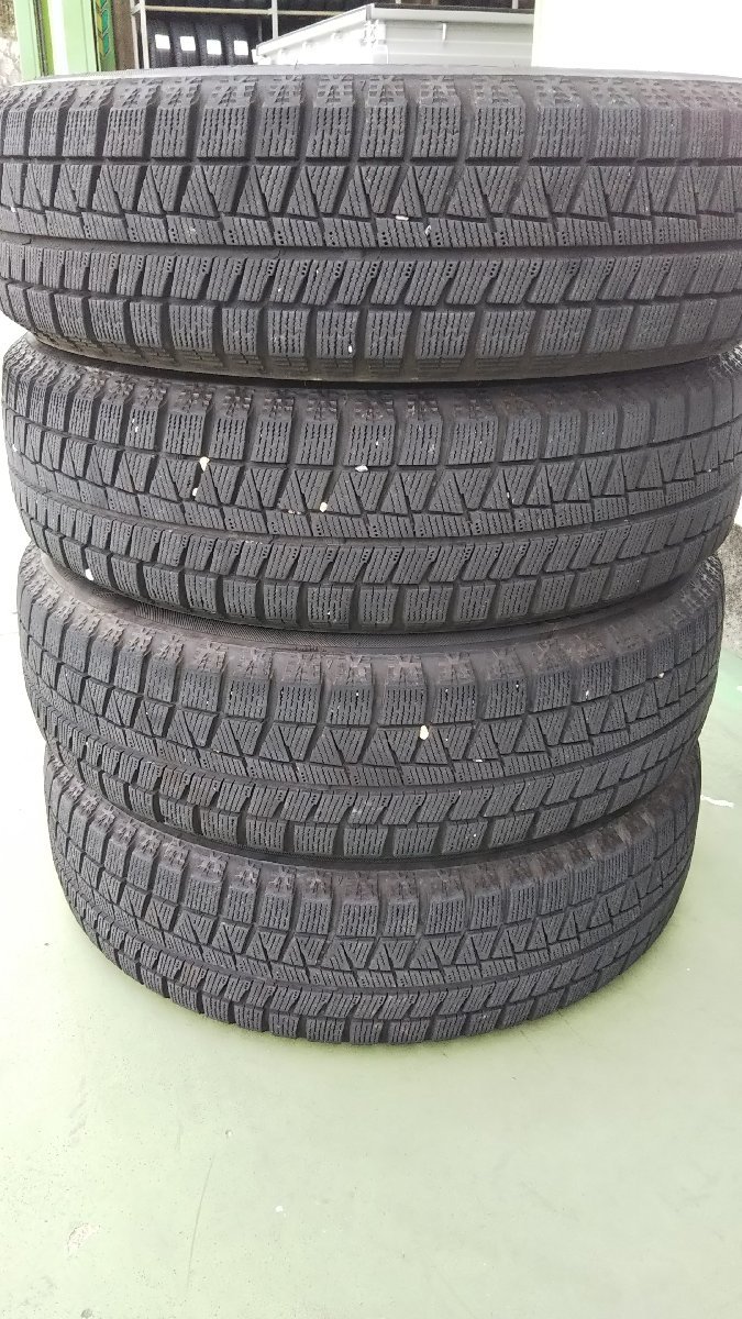 ★☆名古屋発 中古★値下げ【引取りOK】155/65R14 ブリヂストン スタッドレス アイスパートナー2 2019年 6.5mm アルミ 4.5Jx14 4/100 +43_画像6