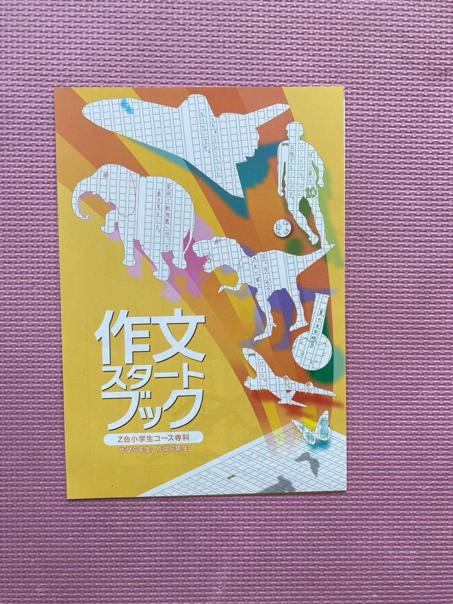 未記入美品 Z会小学校6年生 ・エブリスタディ作文 教材+答え 未記入美品 Z会小学校6年生 ・エブリスタディ作文 教材+答え