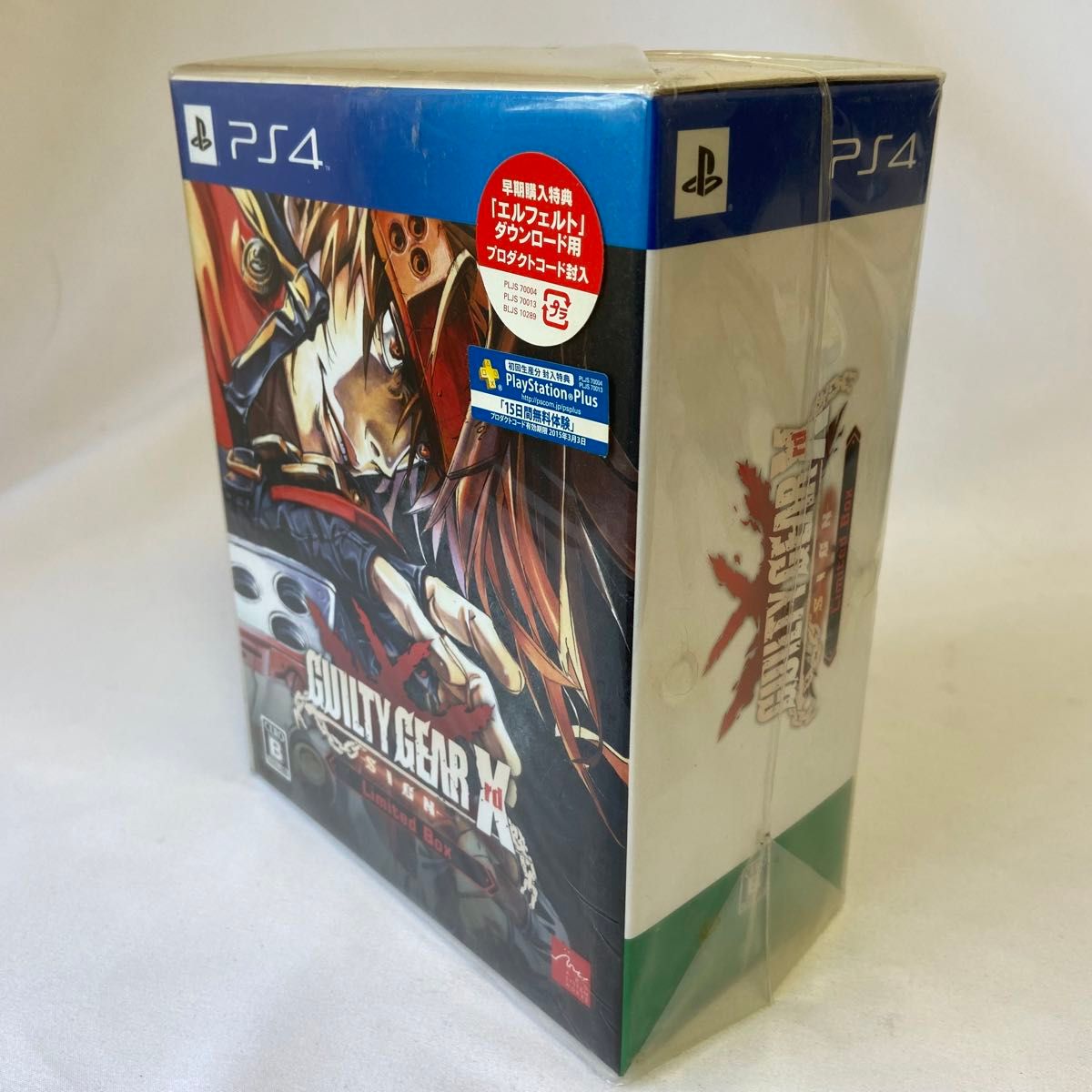 PS4ソフト GUILTY GEAR Xrd limited box 新品未使用　シュリンク付き