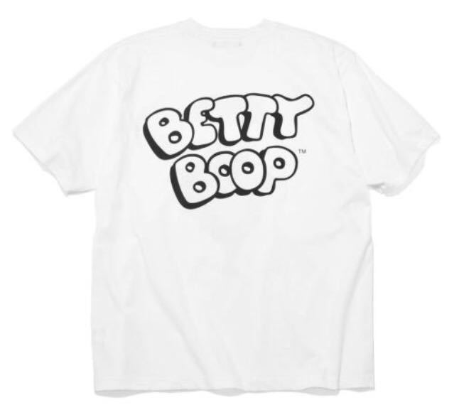 『新品』GOD SELECTION XXX × BETTY BOOP★Tシャツ Lサイズ★ホワイト 白_画像2