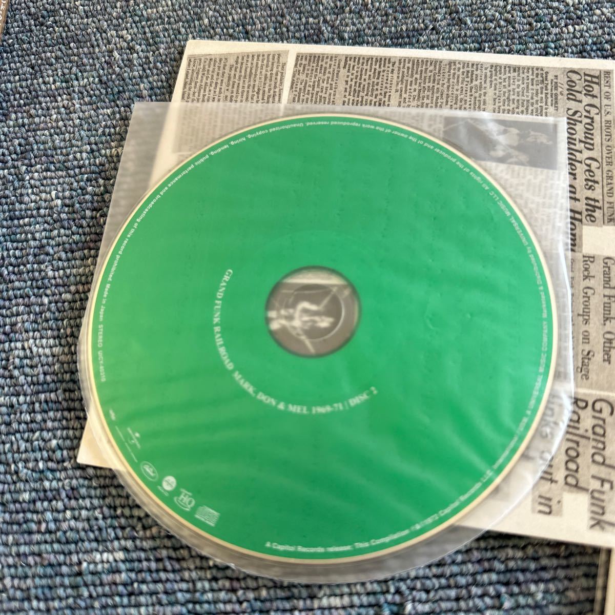 グランドファンク　ゴールデン・ディスク　2枚組　紙ジャケット帯付 CD _画像6