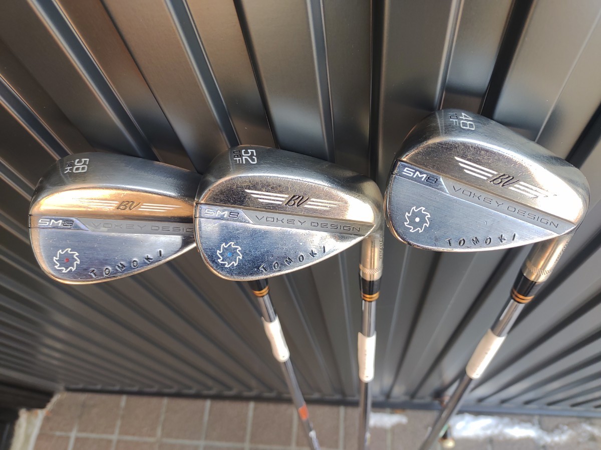 特注！VOKEY SM8 48°, 52° & 58° wedge works