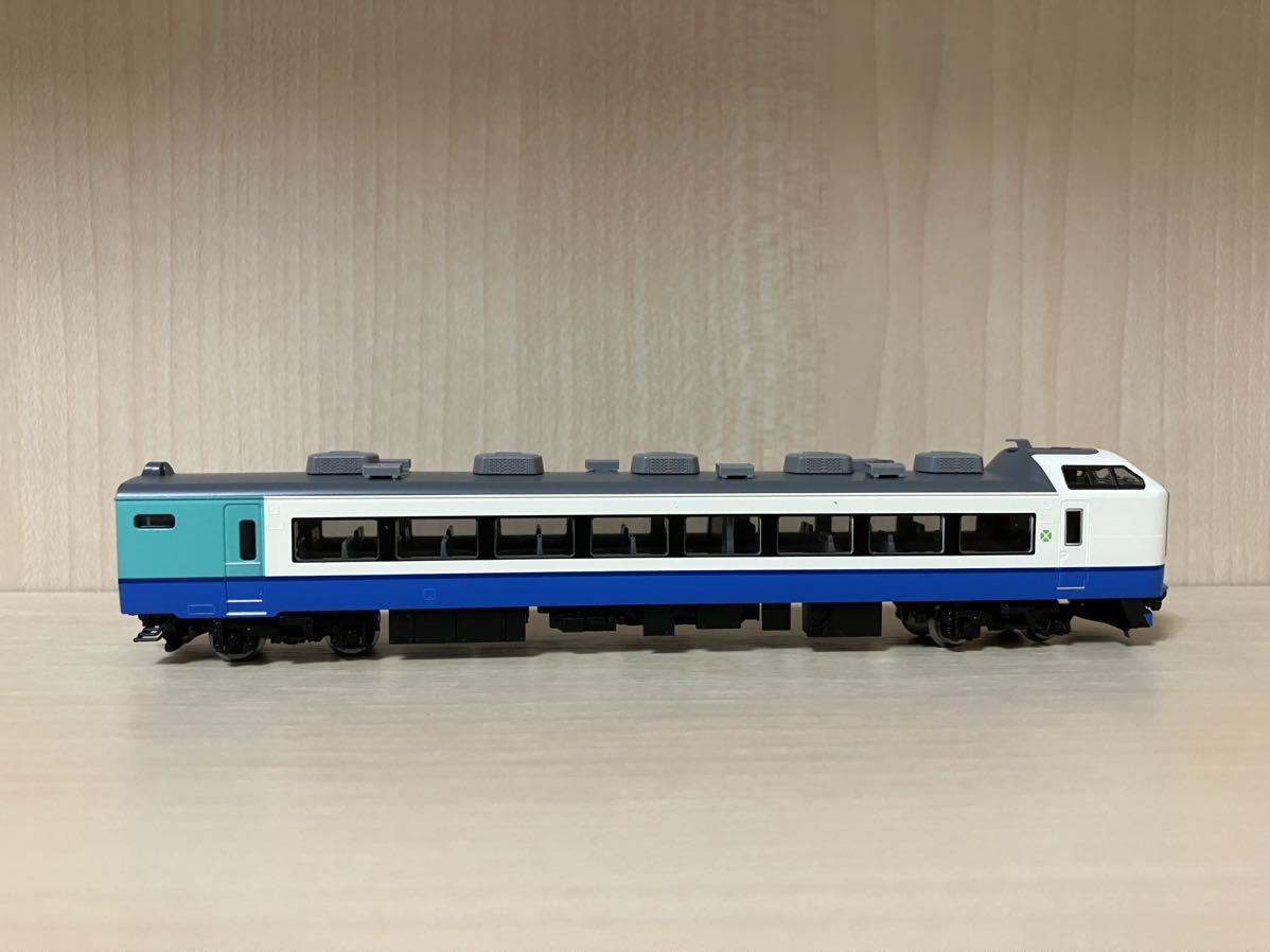 TOMIX 98801 JR 485 3000系 特急電車 （上沼垂色）セット バラシ クロハ481 3000_画像3