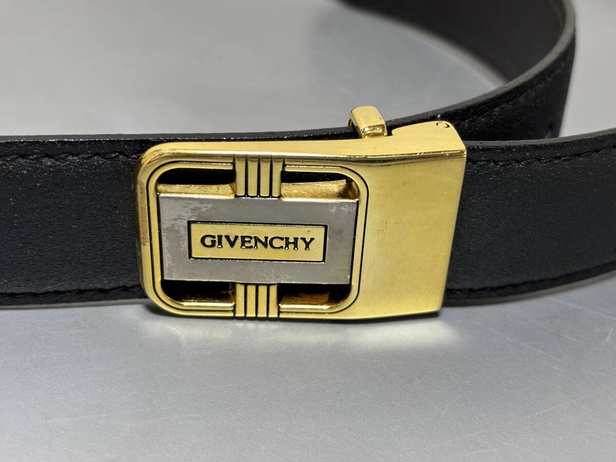 d1106◆ Givenchy GIVENCHY искусственная кожа  ремень 