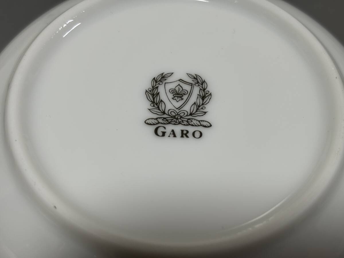 d1123◆未使用◆昭和レトロ◆GARO野菜柄　陶器製保存容器/小鉢　計６点セット_画像5