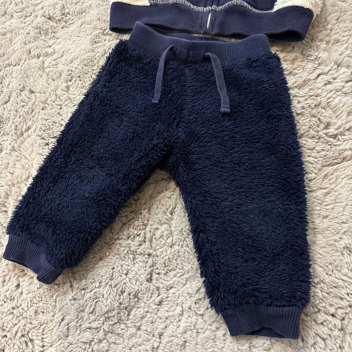 GAP BabyGAP 冬 モコモコ セットアップ 上下セット くま耳