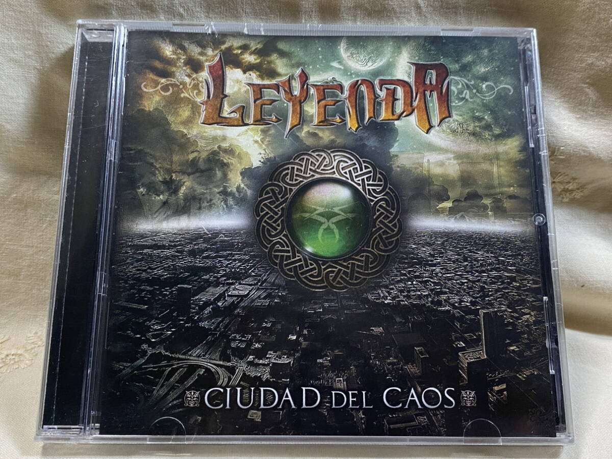 [正統派メタル] LEYENDA - CIUDAD DEL CAOS スペイン 未開封新品_画像1