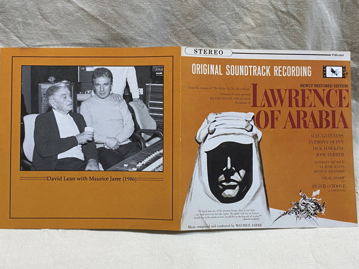 アラビアのロレンス LAWRENCE OF ARAQBIA 音楽：MAURICE JARRE VSD-5263の画像5