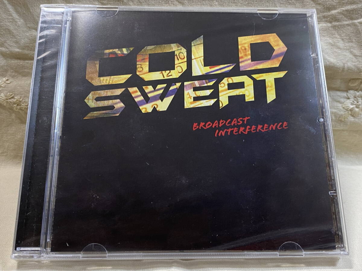 COLD SWEAT - BROADCAST INTERFERENCE フィンランド THIN LIZZY, 初期UFO, GARY MOOREタイプ 未開封新品_画像1