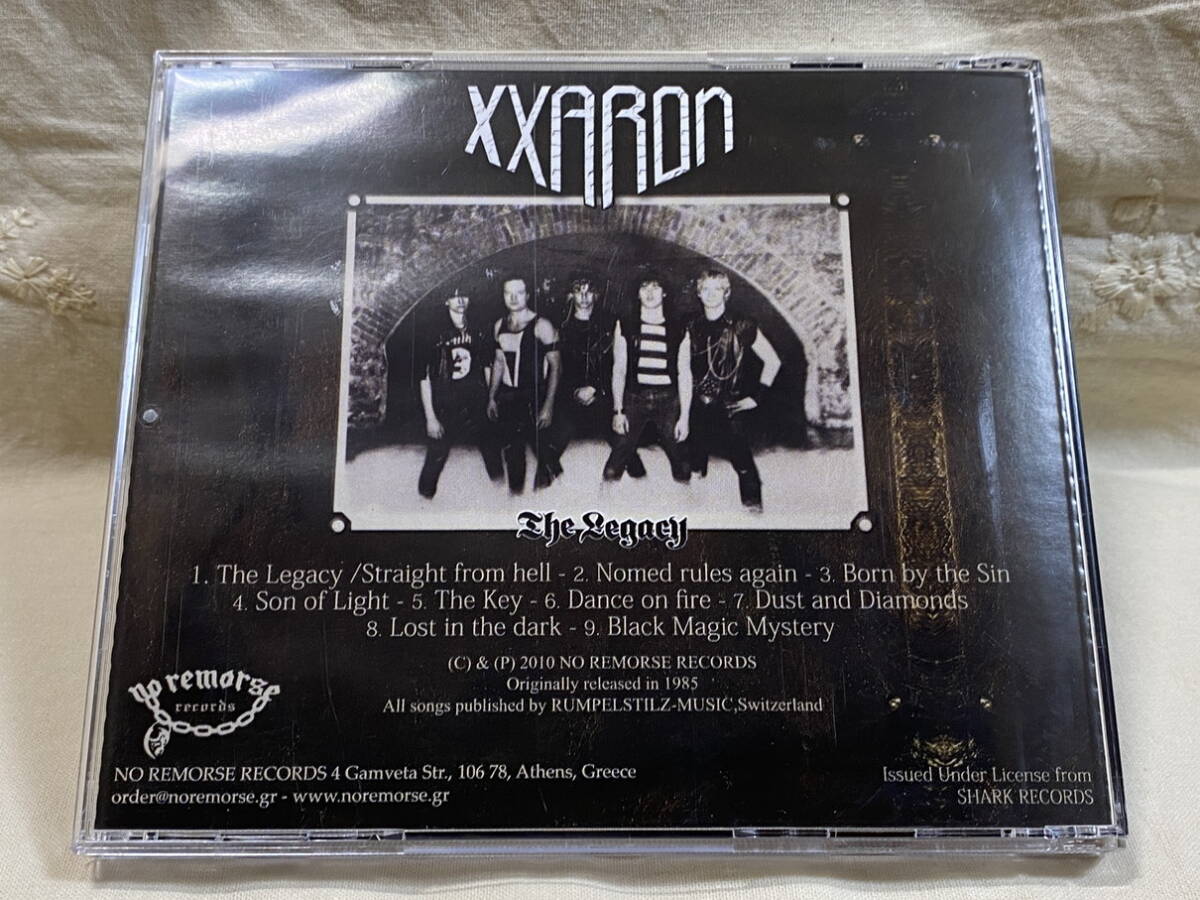 [正統派メタル] XXARON - THE LEGACY 85年のアルバム 2010年再発盤 廃盤 レア盤_画像2
