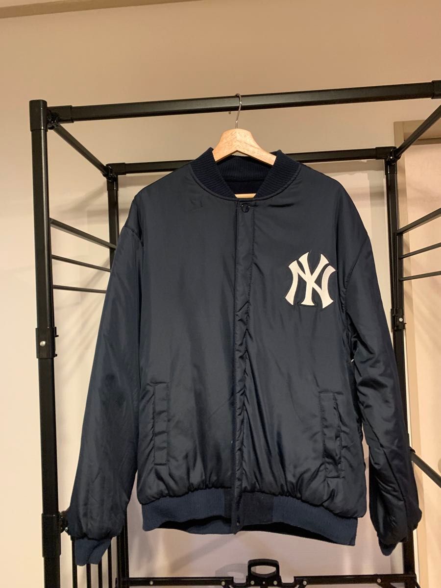 【最終値下げ】NEW YORK YANKEES REVERSIBLE WOOL JACKET