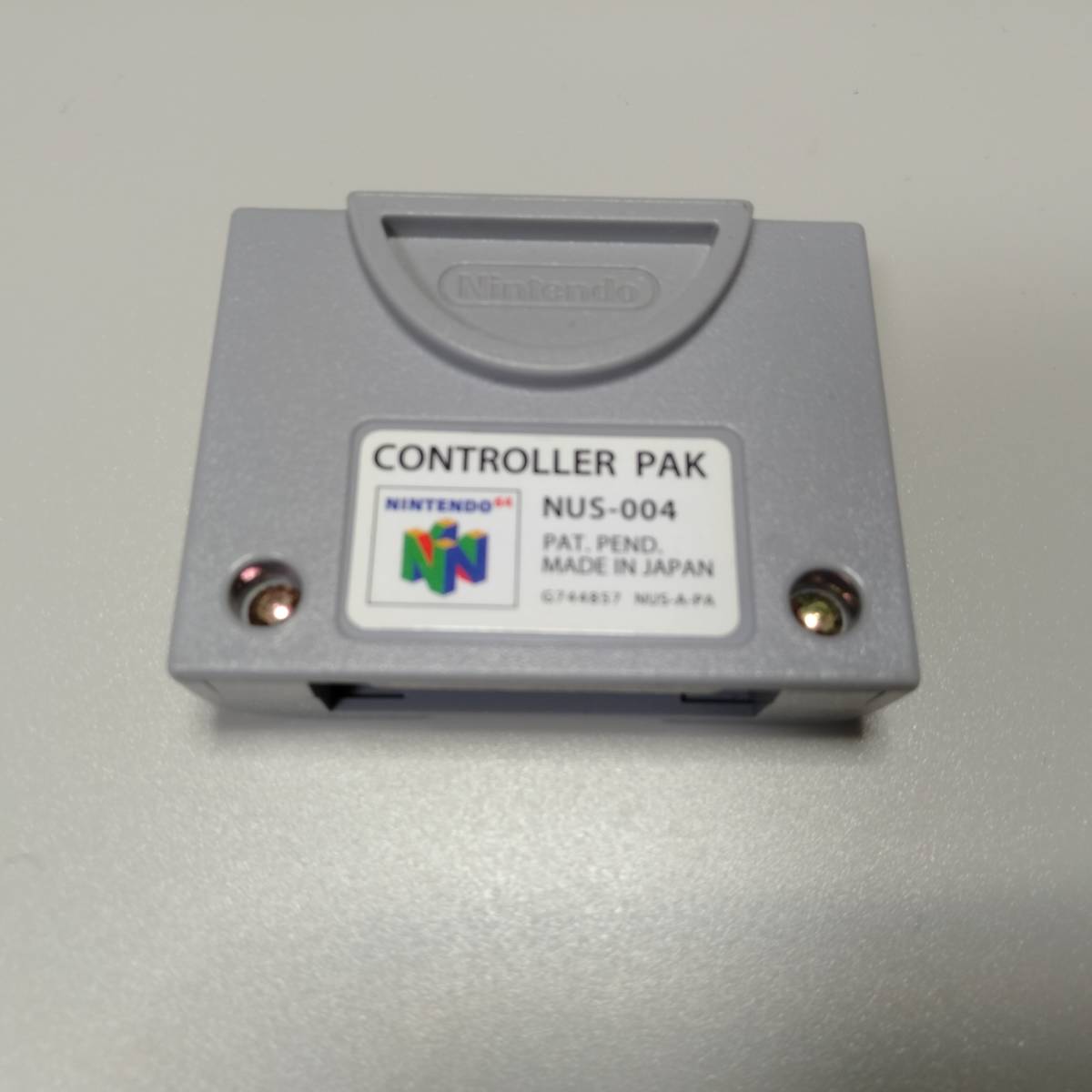 [ free shipping ] controller pack operation goods NUS-004 Nintendo 64 save for memory NINTENDO64 person ton dou64 N64