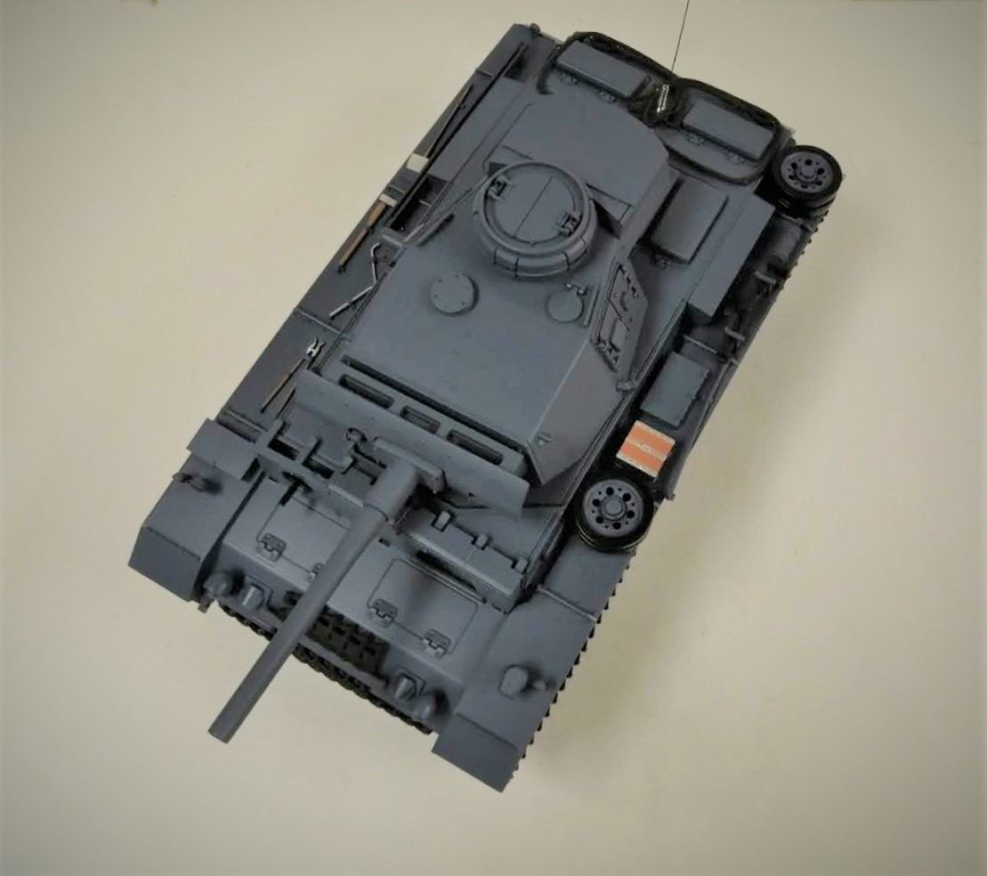 1/16 tank radio-controller Germany III number L type hen long 3848-1 basis board VERSION 7.0 BB. departure . infra-red rays against war with function 