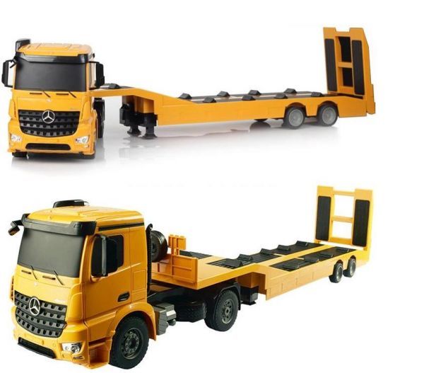  connection cut .. is possible Flat trailer radio-controller . aluminium bucket installing power shovel radio-controller. set several pcs same time mileage possible 2.4GHz frequency 